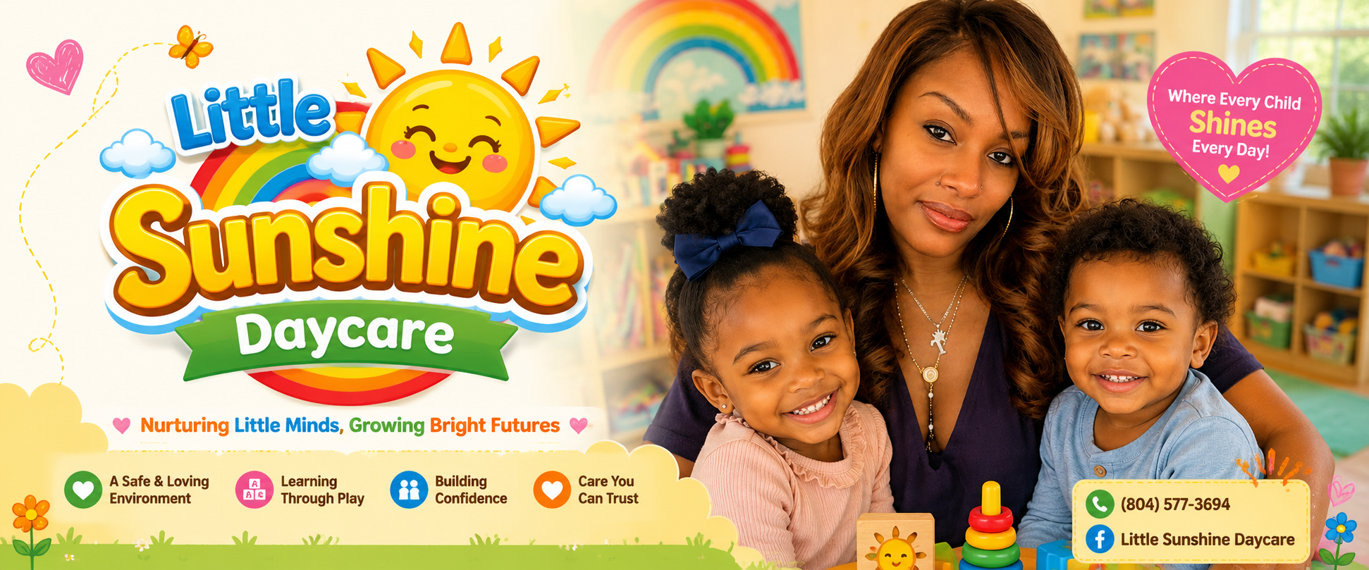 Little Sunshine Daycare banner